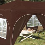  Zložljivi šotor za zabave 575 x 288 x 245 cm Rjava, (5000248640) | Shoptok.si