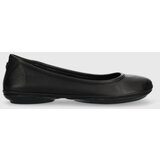 Camper Usnjene balerinke Right Nina črna barva | Shoptok.si
