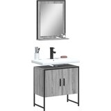  2-dijelni set kupaonskih ormarića boja hrasta sonome drveni | shoptok.hr