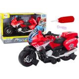  Motocikl za sastavljanje s alatom Rescue - crveni | shoptok.hr