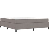 vidaXL Krevet s opruga kutije Taupe, Crna 180 x 200 cm | shoptok.hr