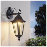 Eglo Navedo spoljna zidna lampa/1, e27, crna/srebrna | Eponuda.com