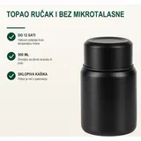 Termo posuda za hranu Chilli, 500 ml, Crna