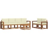  Set vanjskih sofa 7 kom. Prirodna i krem | shoptok.hr