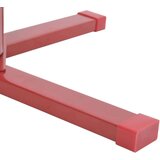 vidaXL Stalak za božićno drvce crveni 61x61x15,5 cm | shoptok.hr