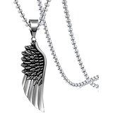 IZMAEL Ogrlica SI-33481 Wings - Srebrna | shoptok.hr