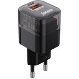  PUNJAČ BEZ KABLA SUPERIOR SU-P105 30W SUPER FAST USB-A + USB-C CRNI P1220 Cene