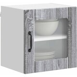  Zidni stakleni ormarić Lucca Siva sonoma 40 x 31 x 40 cm | shoptok.hr