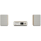 Pure classic stereo cotton white/oak eu/uk retro stereo uređaj , hrast, bijela | Eponuda.ba