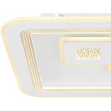 Globo LED stropna svjetiljka Valeria (40 W, D x Š x V: 46,6 x 46,6 x 7,4 cm, Topla bijela) | shoptok.hr