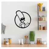 Wallity Zidna dekoracija Simpson 2, 33x33cm, Crna | Eponuda.ba
