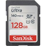 Sandisk Spominska kartica Ultra SDXC UHS-I C10 U1, 140 MB/s, 128 GB | Shoptok.si