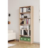 Hanah home polica za knjige Bili5 80, 80 cm, hrast Sonoma Cene