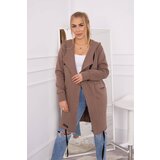 Kesi Insulated raincoat with mocha hood Cene