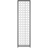  Stalak za vino za 95 boca crni 54 x 18 x 200 cm kovano željezo | shoptok.hr