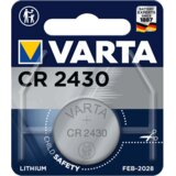 Varta Baterija litijska, CR2430, 3 V, dugmasta, blister 1 kom Cijene