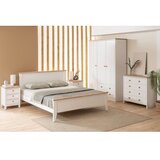 Hanah home Uren Francuski krevet, 160x98x200 cm, Bijela | Eponuda.ba