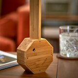 Gingko Bambusova LED namizna svetilka v naravni barvi (višina 39,5 cm) Octagon One – | Shoptok.si