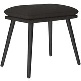  Stol za sproščanje s stolčkom črno blago, (20935069) | Shoptok.si