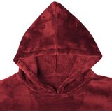  Deka majica s kapuljačom Bordeaux Crvena m Flanel | Eponuda.ba