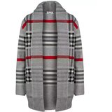 Pri WARM Sweater. Checkered cardigan overlay | Shoptok.si