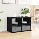  Stojalo za TV s predalom Črna Orehovina 79 x 40 x 48 cm, (5000238866) | Shoptok.si