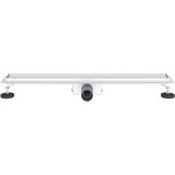  2 u 1 odvod za tuš Srebrno 80 cm Nehrđajući čelik 304 | shoptok.hr