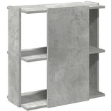  Regal za knjige s 3 razina boja hrasta 60x30x60 cm drveni | Eponuda.com