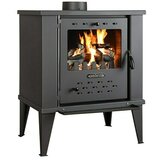  Kamin na drva Fenix (12 kW, Kapacitet grijanja prostorije: 250 m³, Antracit) | shoptok.hr