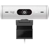 Logitech Kamera Brio 500, bela, USB