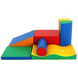  7-dijelni XL set mekanih igara, poligon, mekane jastučiće (žive boje) | shoptok.hr