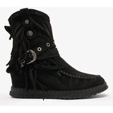 Resti Black women's boots with hidden anchor Dibisa | ePonuda.com