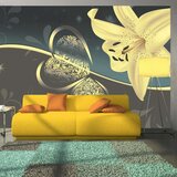  Tapeta - Lily in shades of gray 350x245 Cijene