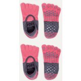 Yoclub Unisex's Socks For Yoga 2-Pack SKS-0020U-AA2A cene