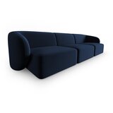 Milo Casa Modra žametna sedežna garnitura 266 cm Paolo – | Shoptok.si