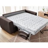 Bobochic Paris Smeđa sklopiva sofa od samta 225 cm Augustin – | shoptok.hr