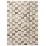 Vikosa Kremno bela ročno tkana volnena preproga 200x300 cm Boho 1.0 Quadra – | Shoptok.si