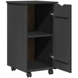  Mobilni ormar Siva 34 x 39 x 65 5 cm Čvrsto borovo drvo | shoptok.hr