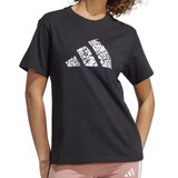 Adidas Ženska majica kratkih rukava Camo Tee, Crna