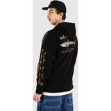 Salty Crew Bruce Pulover s kapuco black Cene