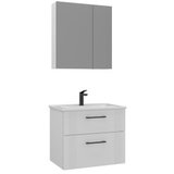 Hanah home Kupatilski ormarić sa umivaonikom i ogledalom (2 komada) Bari 65 v2 229 | Eponuda.com