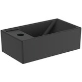 Ideal Standard Mat črn keramičen umivalnik za WC 37x21 cm i.Life S – | Shoptok.si