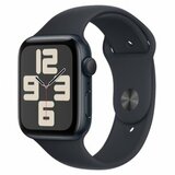 Apple watch SE2 v2 gps 44mm midnight alu case w midnight sport band - m/l (mre93se/a) cene