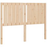 Maison Chic posteljno vzglavje - vzglavna omarica - nočna omarica 125,5x4x100 cm trdna borovina, (21704338) Cene