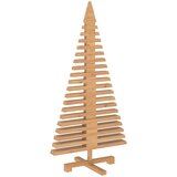  Drveno božićno drvce KOTKA 120 cm Masivna borovina | shoptok.hr