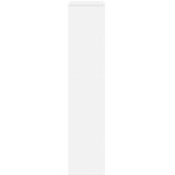 Sobna pregrada bijela 100x33x156,5 cm konstruirano drvo | shoptok.hr