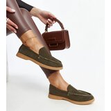 Gemre Dark Green Suede Rumay Loafers | shoptok.hr