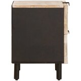  Noćni ormar s ladicama Bijelo 40 x 33 x 46 cm Čvrsto drvo manga | Eponuda.ba