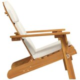 Vrtna stolica Adirondack s jastucima masivno bagremovo drvo | shoptok.hr