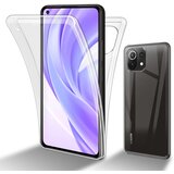 Cadorabo Xiaomi Mi 11 LITE (4G/5G)/11 LITE NE in transparentno - 360° zaščita celotnega telesa - Zaščita spredaj in zadaj, vsestranska zaščita s ščitn, (20860030) | Shoptok.si